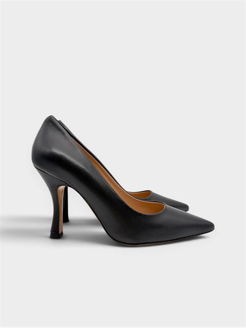 Décolleté nera con tacco 9 cm IL LACCIO | R153NAPPANERO